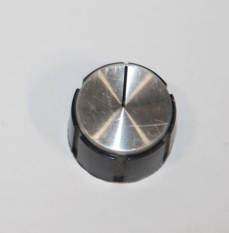 OEM Volume Control Switch Knob – Vintage Grommes Precision Receiver Amp 512 Part