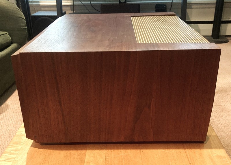 FISHER 500 oiled-walnut WOOD CASE CABINET gallery