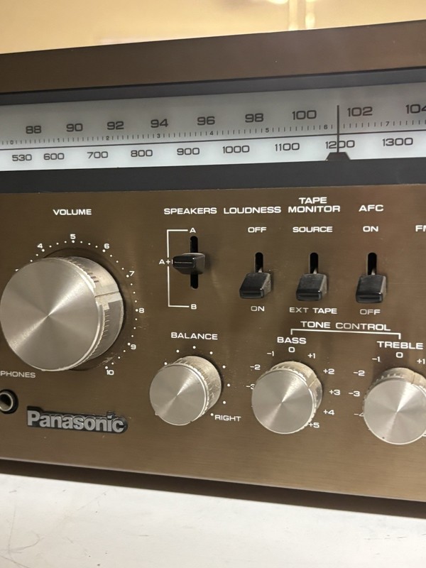 Vintage Panasonic RA-6600 AM FM Integrated Receiver⭐️SOLD AS IS parts/Repairs⭐️ gallery