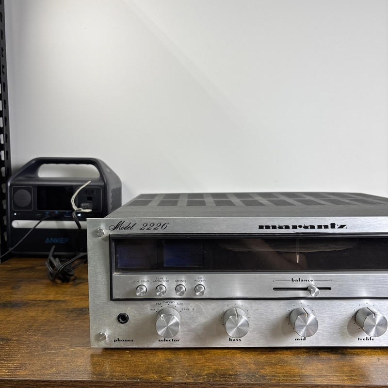 Vintage Marantz Model 2226 Stereophonic Receiver Untested Read Description gallery