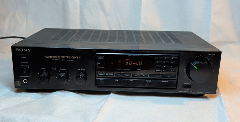 Vintage Sony STR-AV19 Stereo Receiver Tested Working – Classic Audio gallery