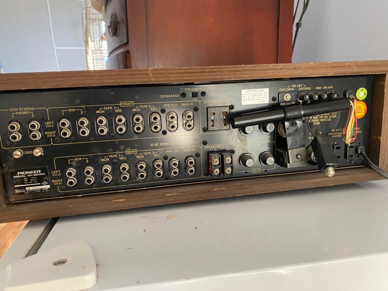 PIONEER QX-8000A STEREO/QUADROPHONIC AM/FM 250W RECEIVER 4 CHANNEL TESTED WORKS gallery
