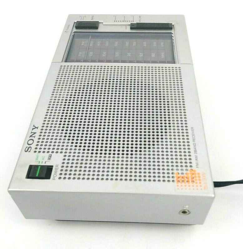 SONY ICF -710W FM/AM 2 BAND RECEIVER RADIO Rare Working gallery