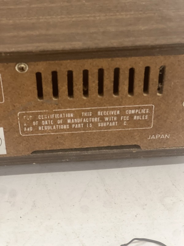 Vintage BSR MCDONALD 8 Track Strereo Receiver System McDonald 28A Parts/repairs gallery