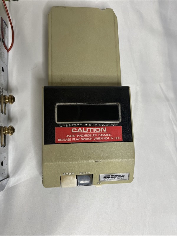 Vtg Craig 3104A Pioneer 4+4 Stereo Plus 8 Track to Cassette Adapter & Speakers gallery
