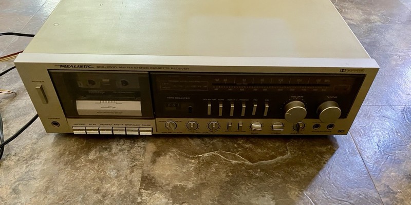 Realistic SCR-2500 AM/FM Stereo Cassette Receiver Tested