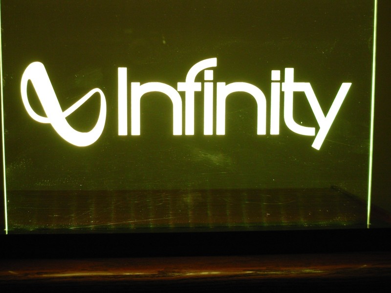 INFINITY (ELITE SERIES) ETCHED ACRYLIC LED SIGN gallery