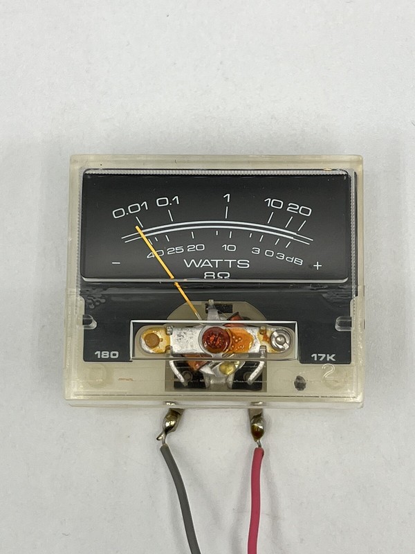 Pioneer SX-580 Stereo Receiver Power Meter Left Right FM Tuning Meter OEM Parts gallery