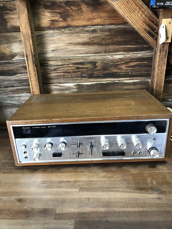VTG Sansui QR-4500 4 Quad Channel Receiver Integrated Amplifier For Parts