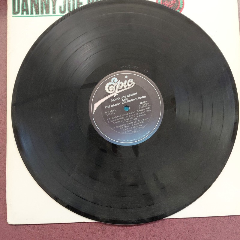 vintage GPX Grand Prix AM/FM stereo receiver And Danny Joe Brown Album Record gallery