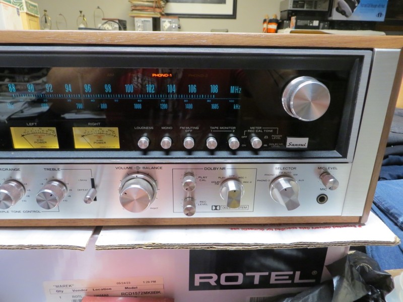 SANSUI 9090DB STEREO RECEIVER PARTIAL RECAPPED FULLY SERVICED W/1 YEAR WARRANTY gallery