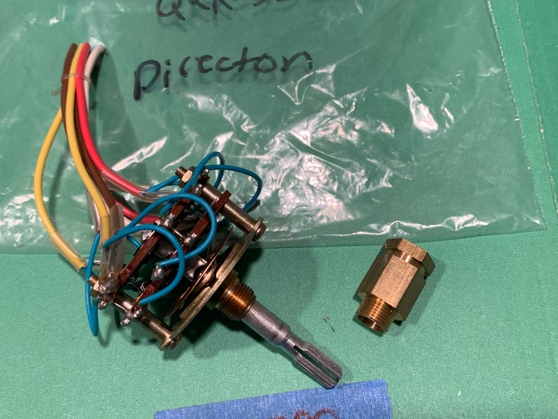 Sansui QRX-5500 Quad Receiver Parting Out Direction Switch