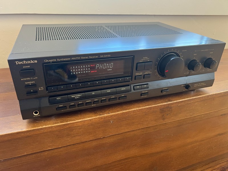 Vintage Technics SA-GX100 Stereo Receiver