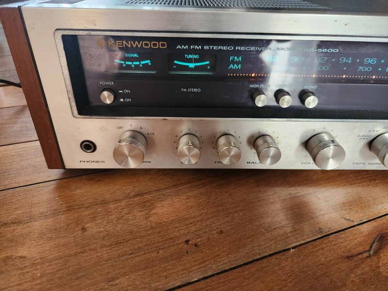 KENWOOD KR-5600 AM-FM Receiver Read! gallery