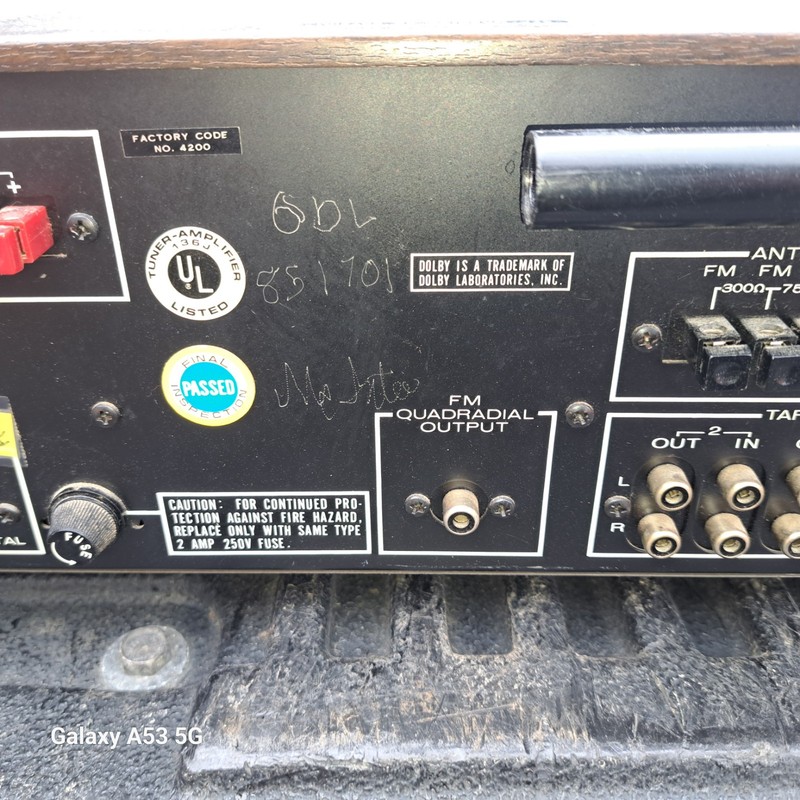 MARANTZ 2220B STEREO RECEIVER SERVICED gallery