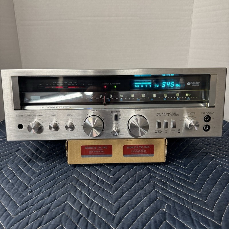 SANSUI G-4700 VINTAGE AM/FM STEREO RECEIVER – SERVICED – CLEANED – TESTED