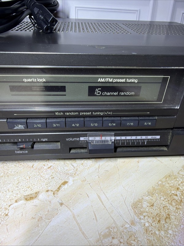 Technics SA-190 AM/FM Stereo Receiver Amp - Vintage Audio Tested Working gallery