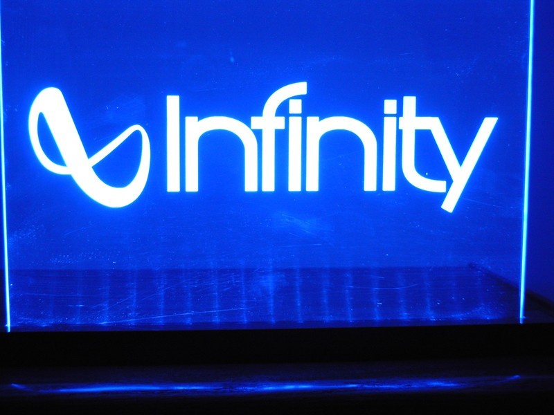 INFINITY (ELITE SERIES) ETCHED ACRYLIC LED SIGN gallery
