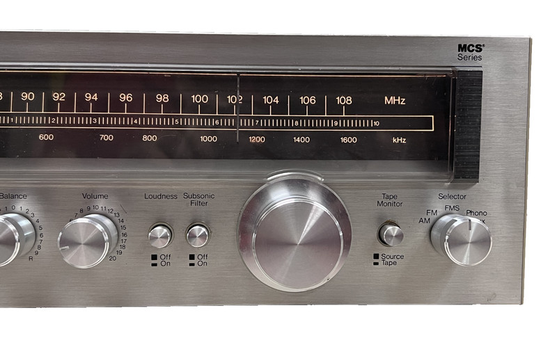 Vintage MCS 3225, 27W AM/FM Stereo Receiver, 1979. Fully Restored. gallery