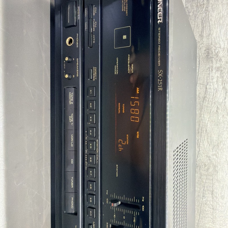 Vintage 1990s Pioneer SX-251R Stereo AM/FM Receiver gallery