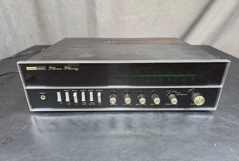 VTG Harman Kardon Nocturne Three Thirty 330 Receiver VIDEO DEMO! 🎥📺✅