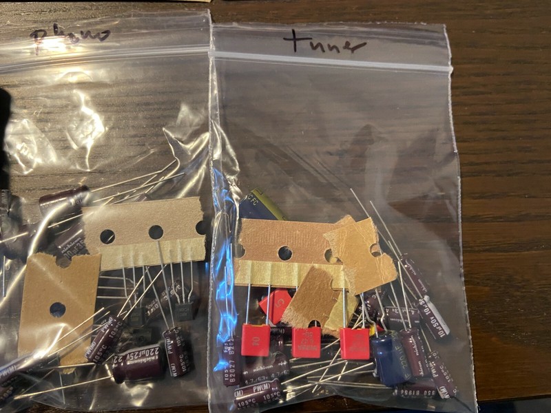 Harman-Kardon HK 330i COMPLETE Rebuild & Repair Kit High-Quality Receiver Recap gallery