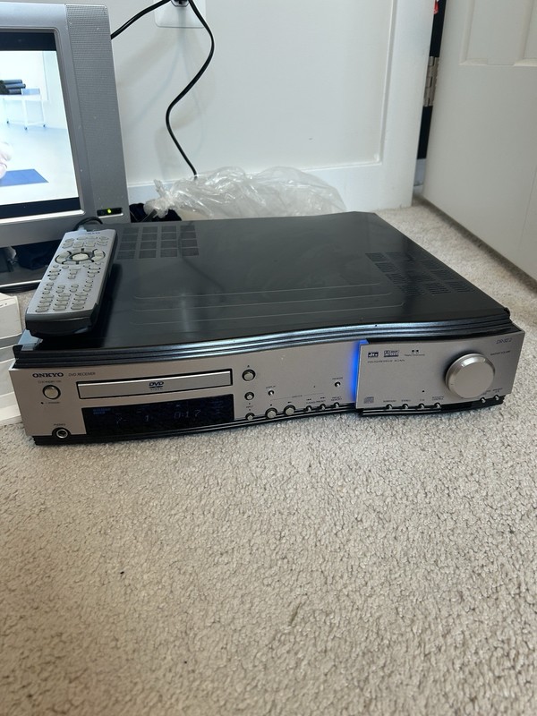 ONKYO DR-S2.2 DVD Receiver Home Theater w/ Remote & Manual (TESTED)