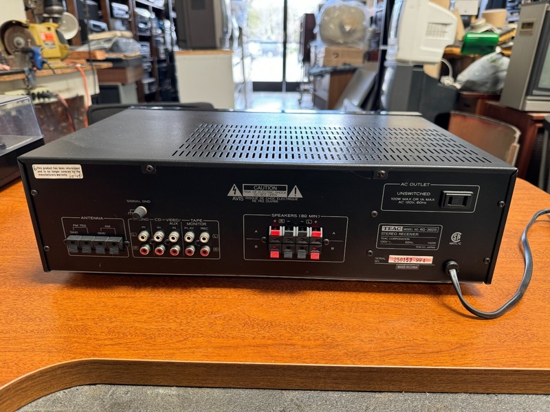 Vintage Teac AG-360 AM/FM Stereo Receiver - READ