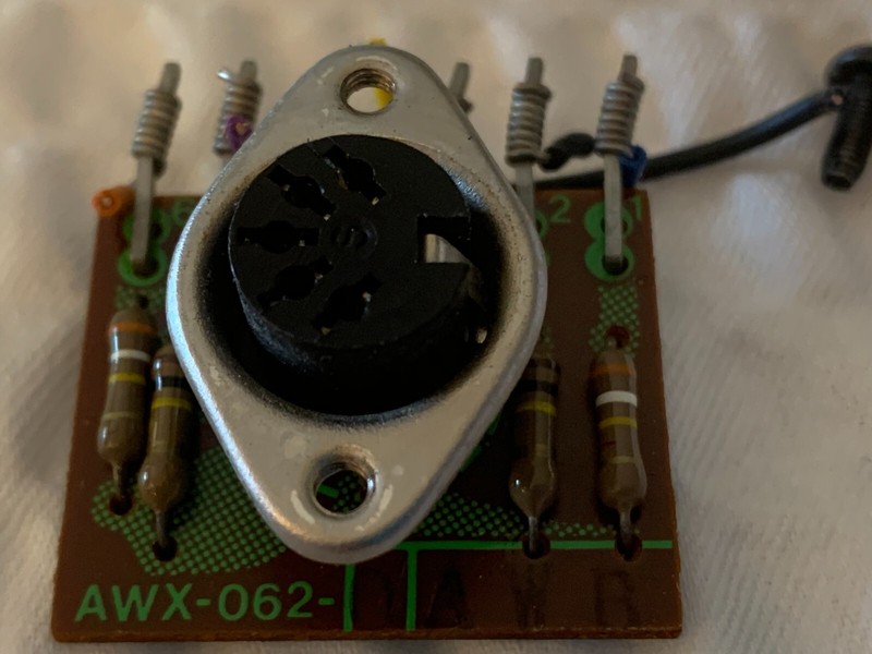 Pioneer SX-737 Stereo Receiver Parting Out DIN Plug gallery