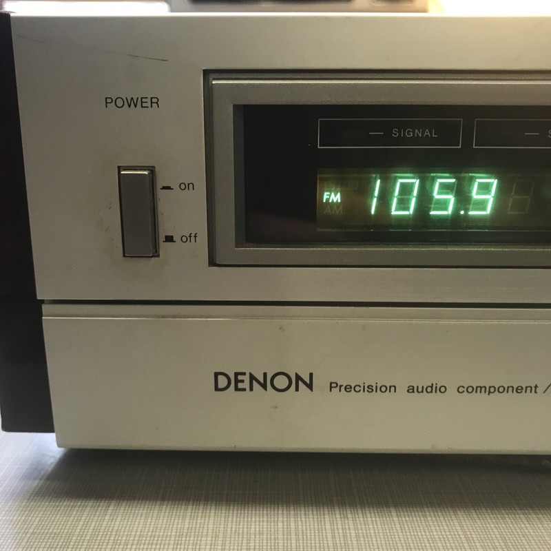 RARE Denon DRA-700 120W Analog Receiver! working