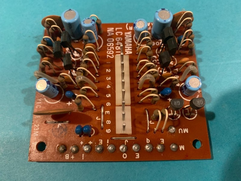 Yamaha CR-1000 Stereo Receiver – Filter Amp Circuit Board