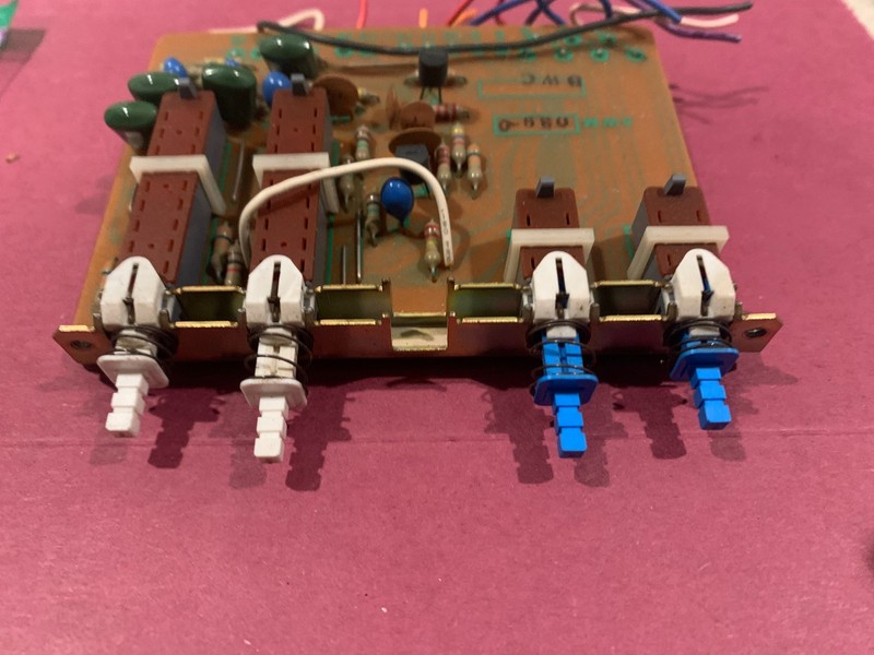 Pioneer SX-1050 Stereo Receiver - Filter FM Muting Switch Assembly gallery