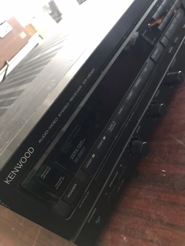 Kenwood KR-V6020 Audio-Video Stereo Receiver PLEASE READ