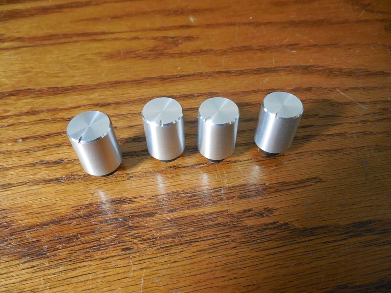 Unknown Receiver Preamp Cassette knobs 5/8″ dia Panasonic Technics Sony?