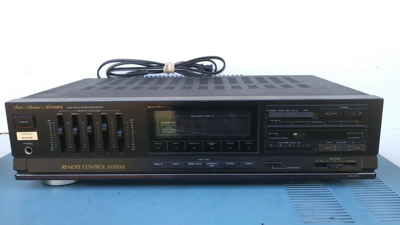 Fisher RS-911 good working AM/FM Stereo Receiver parts Parting Out , g323