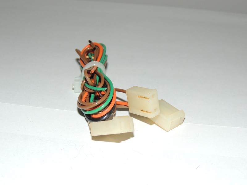 Sansui QRX-9001 QRX-8001 2 Pin Type E Connector & Wire (3 Total.) 2420450