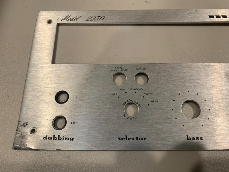 Marantz 2230 Stereo Receiver Parting Out - Dented Faceplate gallery