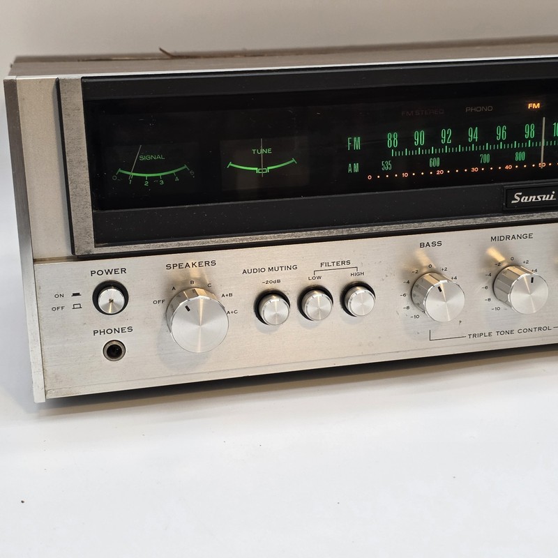 SANSUI 881 Vintage STEREO RECEIVER MODEL 881 PARTS/REPAIR gallery