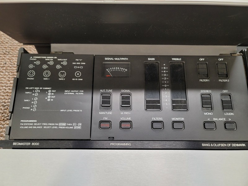 Bang & Olufsen B&O Beomaster 8000 Fm Am Tuner Receiver Denmark For Parts ! gallery