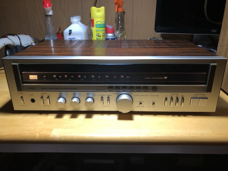 Sansui 4900Z Digital Synthesizer DC Stereo Receiver FM/AM 120V