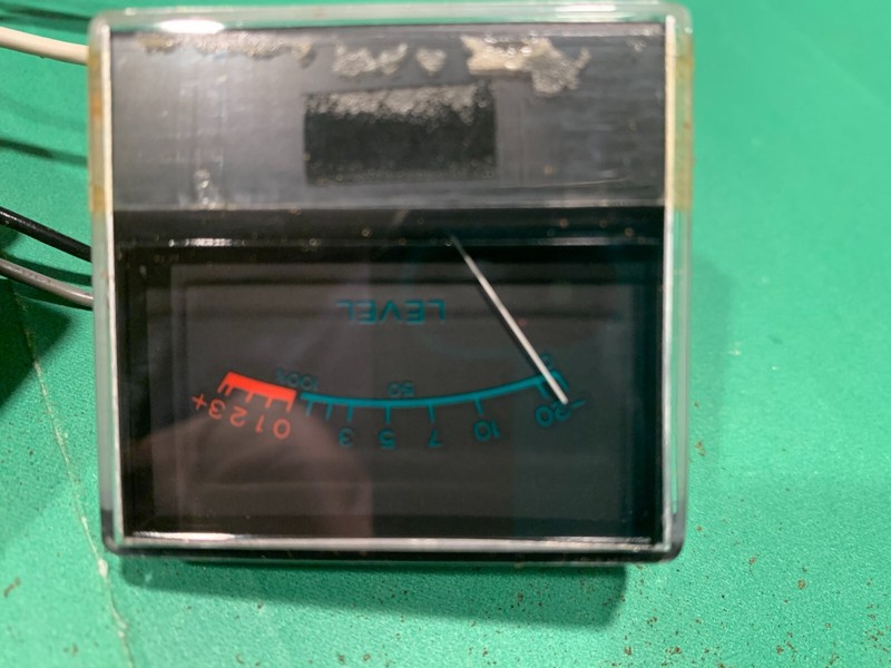 Sansui QRX-5500 Quad Receiver Parting Out Level Meter