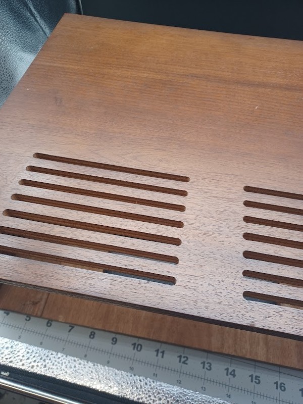 OEM Original Vintage Sansui 2000 Stereo Receiver WOOD CASE CABINET gallery