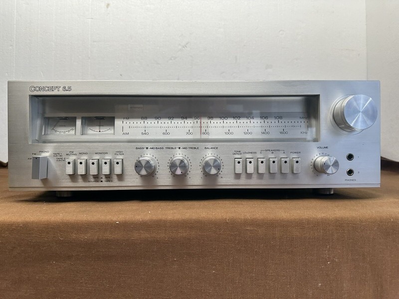 Concept Vintage Stereo Receiver Model NO. 6.5