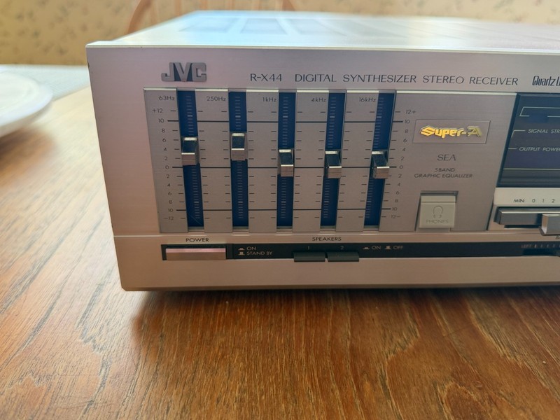 JVC R-X44 Vintage Stereo Receiver Works Great gallery