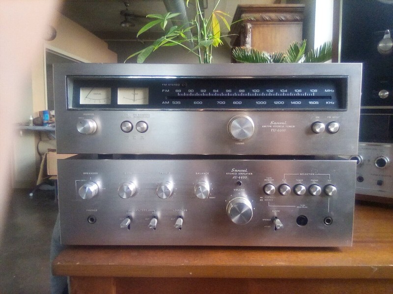 Sansui AU 4400 Amplifer and matching TU 4400 Tunner gallery