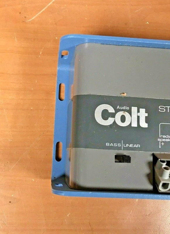 VINTAGE ~ Colt BS40 ~ 80 Watt Auto Stereo Power Amplifier ~ FREE SHIPPING gallery