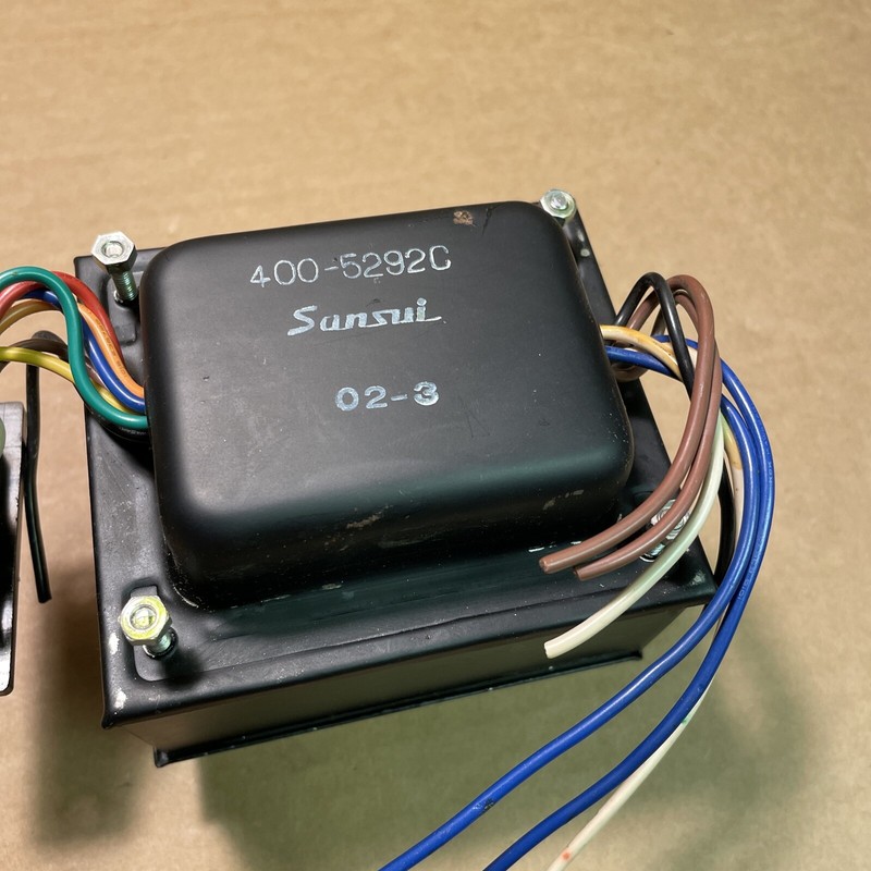 Sansui 5000A Genuine Parts: Transformer 400-5292C w/ Voltage Selector gallery
