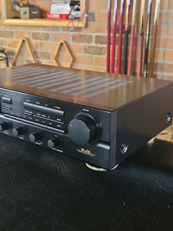 **SEE VIDEO** Denon DRA-345R Stereo Receiver, AM/FM Tuner, Phono gallery