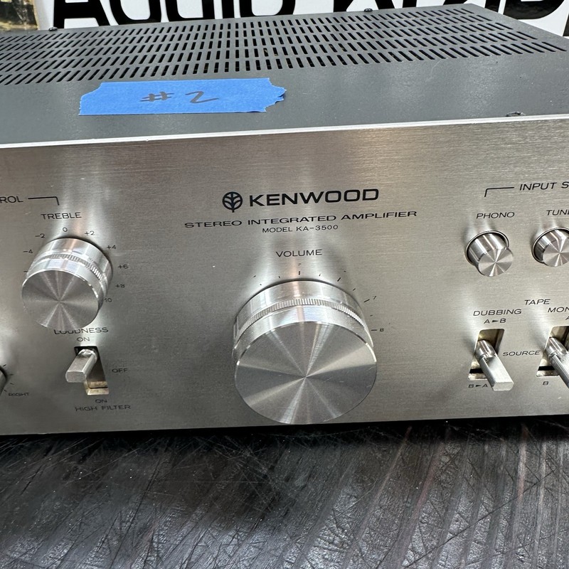Kenwood KA-3500 Integrated Amplifier - Recapped Working Serviced. 40 WPC gallery