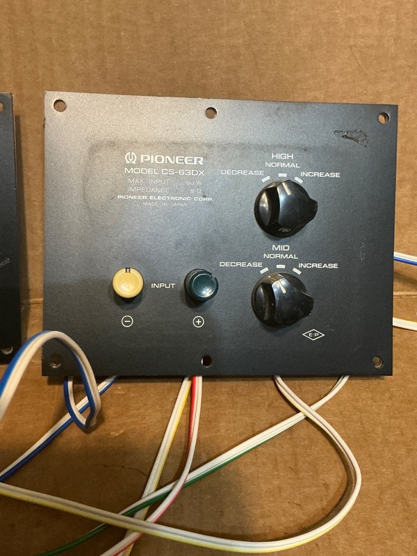 Used Pair OEM Pioneer CS-63DX Speaker Crossovers From Working Speakers gallery